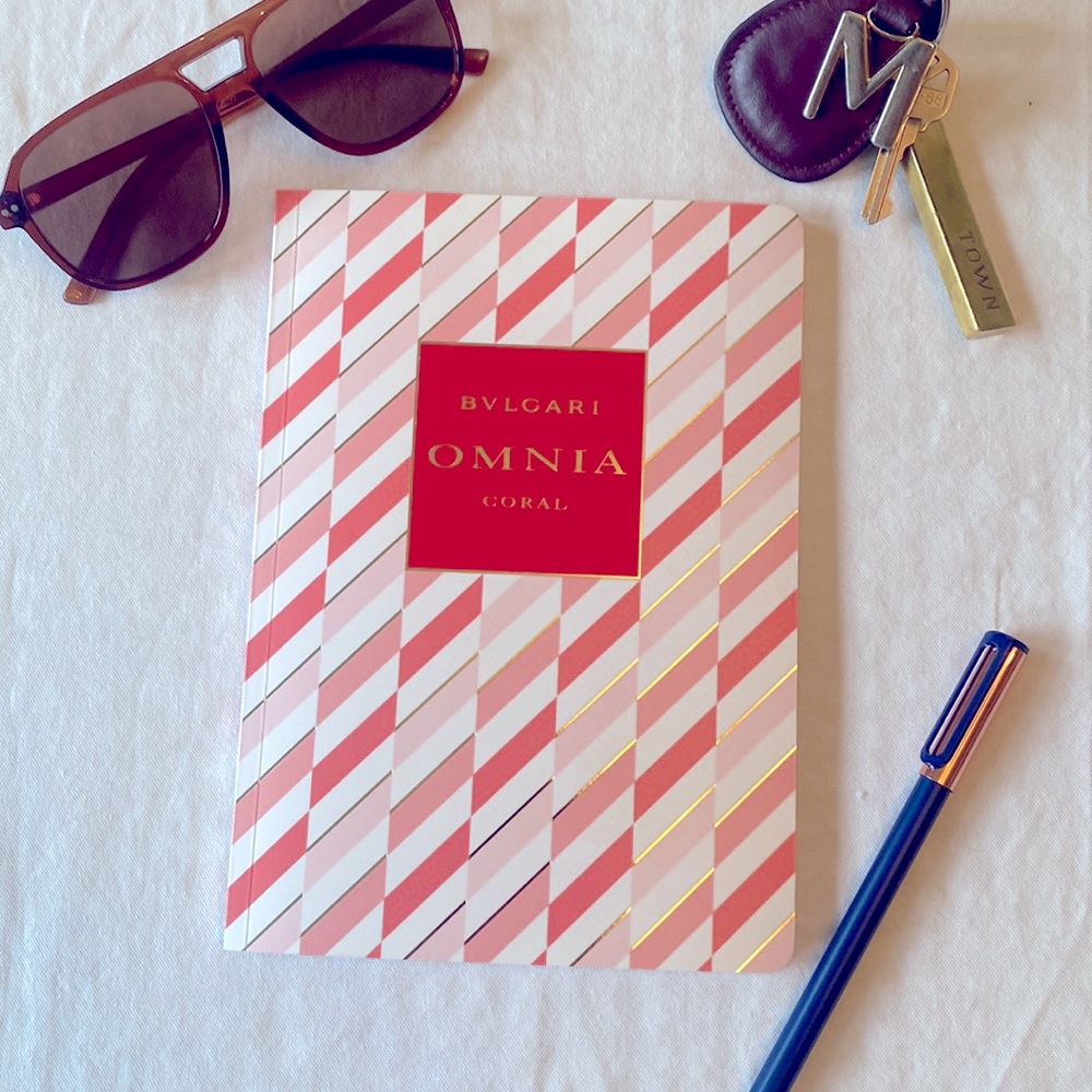 BRAND NEW Bulgari Paperback Notebook - RARE Luxury Designer Collector Item